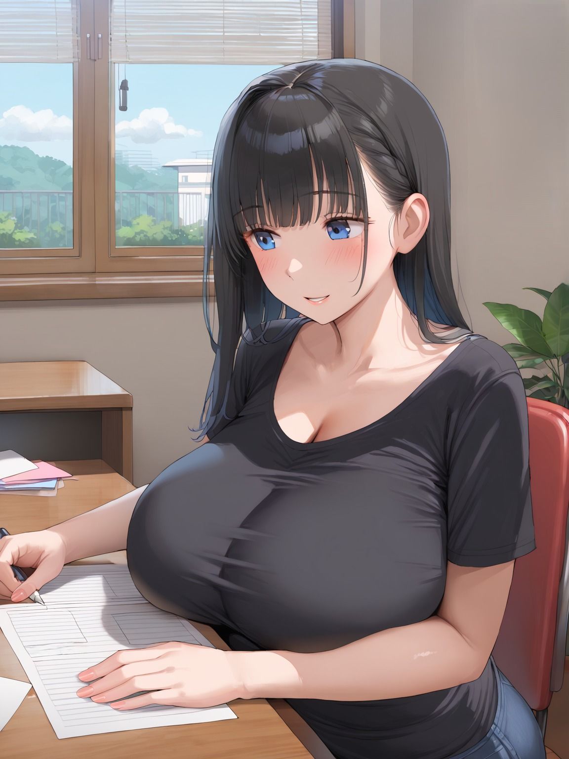 【エロ漫画】普通のご近所付き合いが、こんなに甘くなるなんて聞いてない1