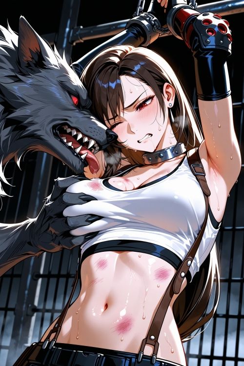 美女拳士の獣堕ち 画像4