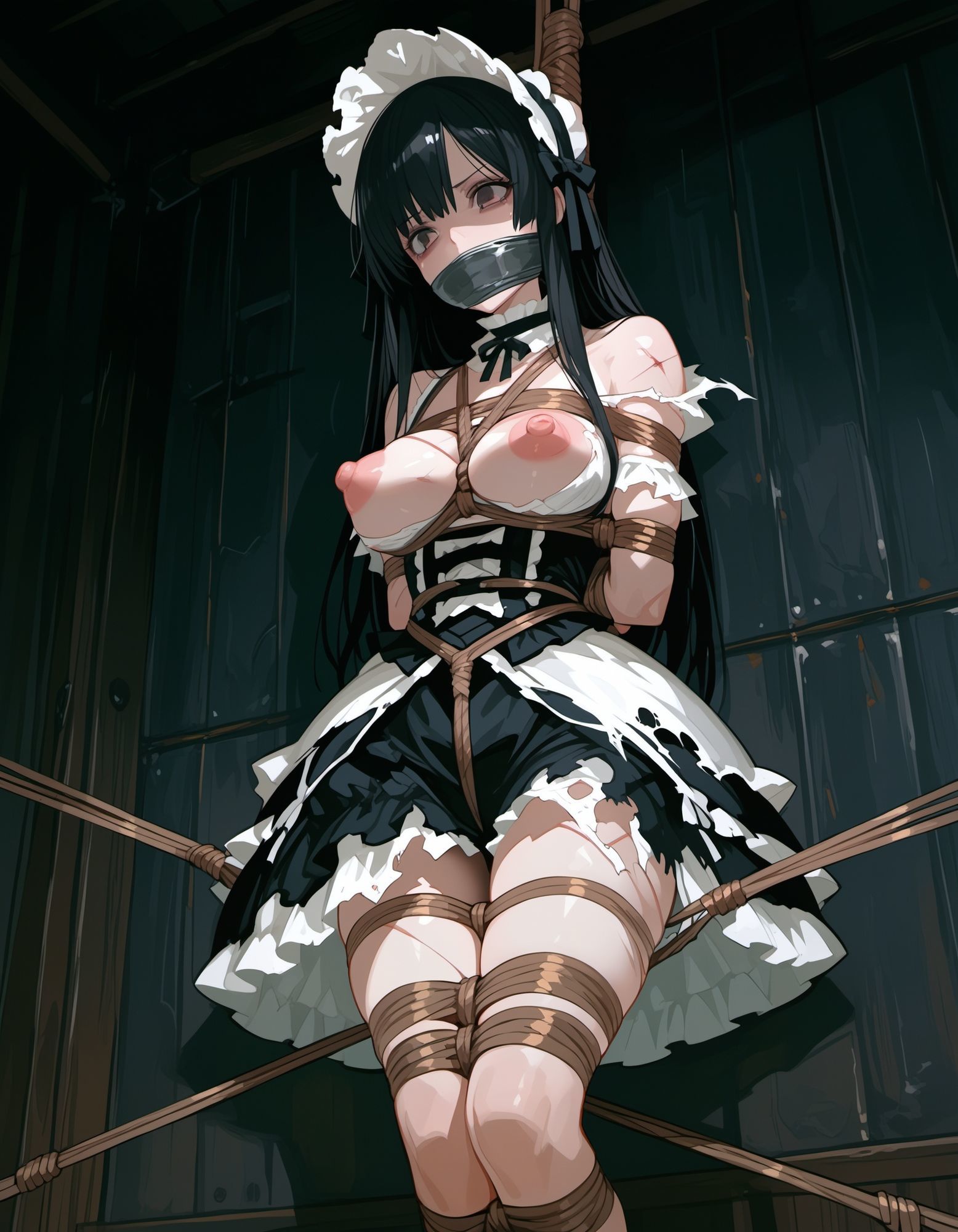 サンプル画像2:拷問痴獄1  -ゴスロリ少女拷問淫夢-(同人集団とるとれす) [d_713549]