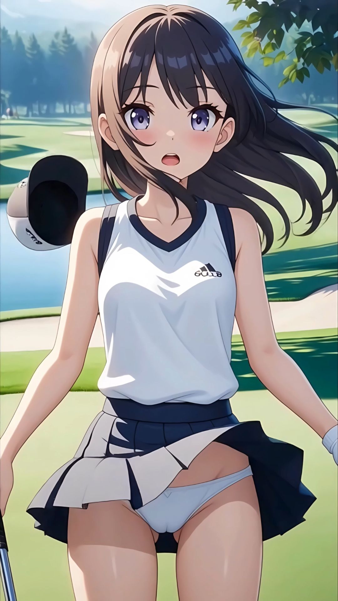 【エロ漫画】スポーツパンチラショート動画4