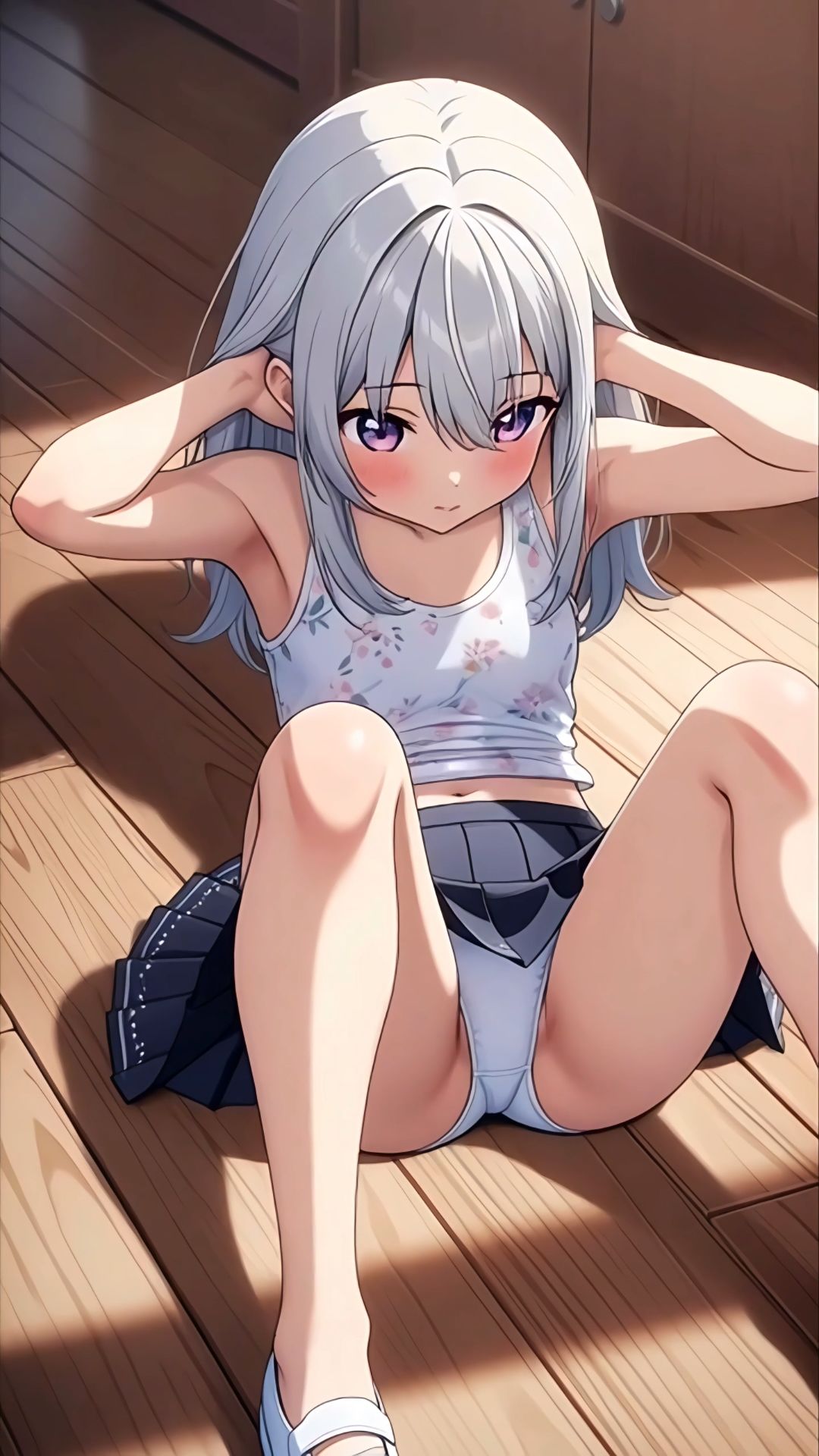 【エロ漫画】スポーツパンチラショート動画9