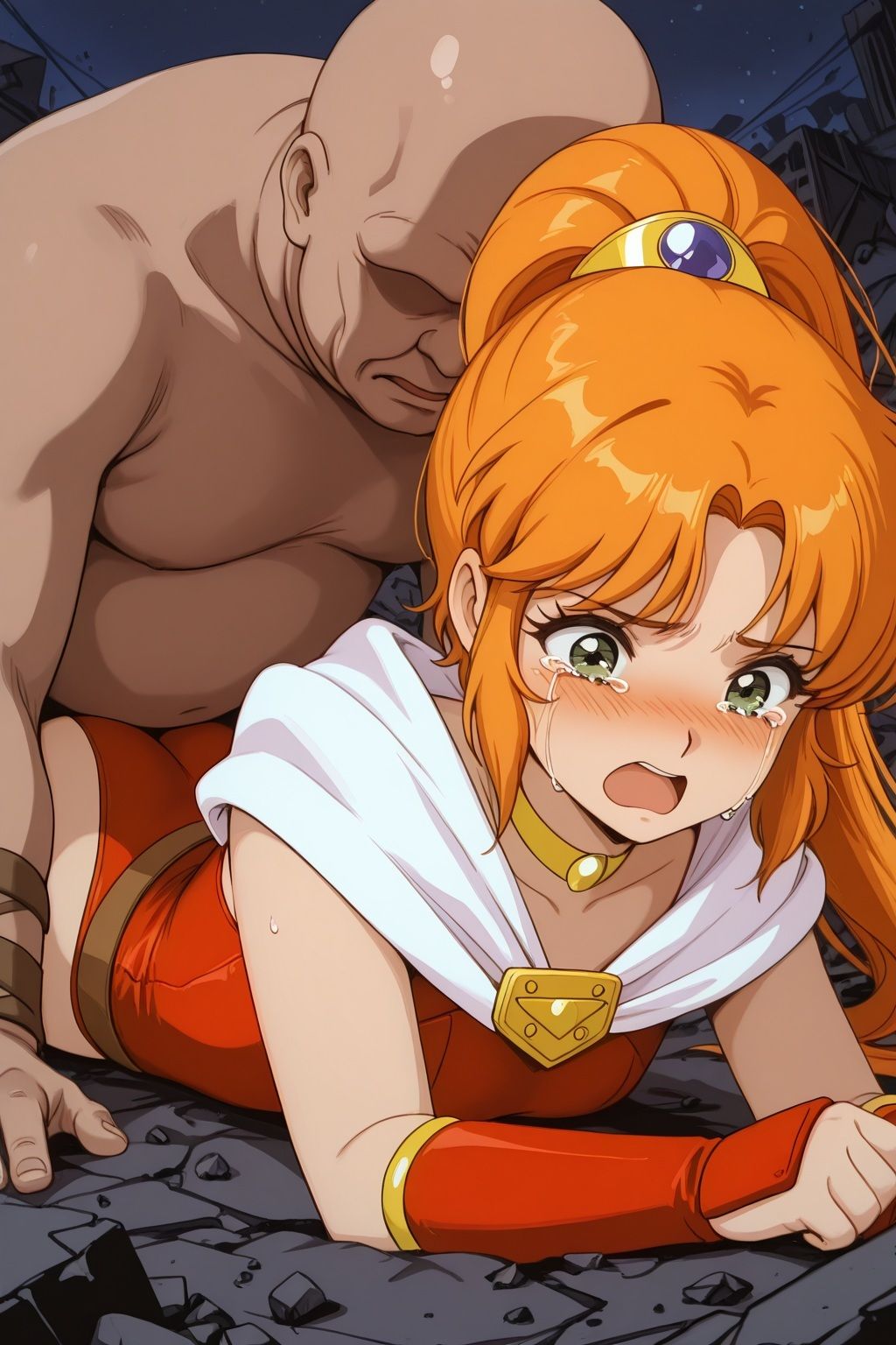 敗北ヒロイン 超次元伝説ラ●II キ●ロンの陥落 サンプル6