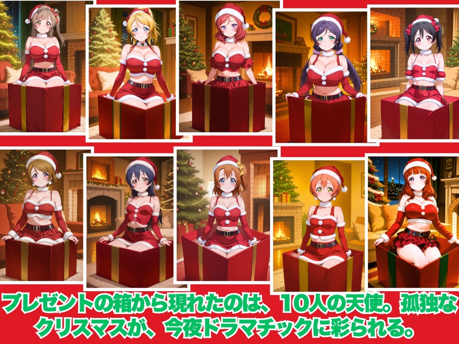 サンプル画像1:キモオタ煙突降下作戦 〜サンタなんかじゃ済まない夜〜(ミルクココアと白い夜) [d_713623]