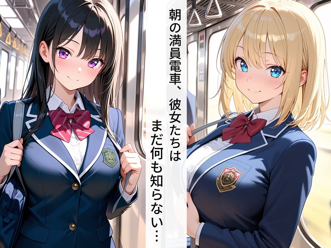 サンプル画像1:女子校生肉便器〜電車レ●プ編〜(ねこまたポケット) [d_713633]