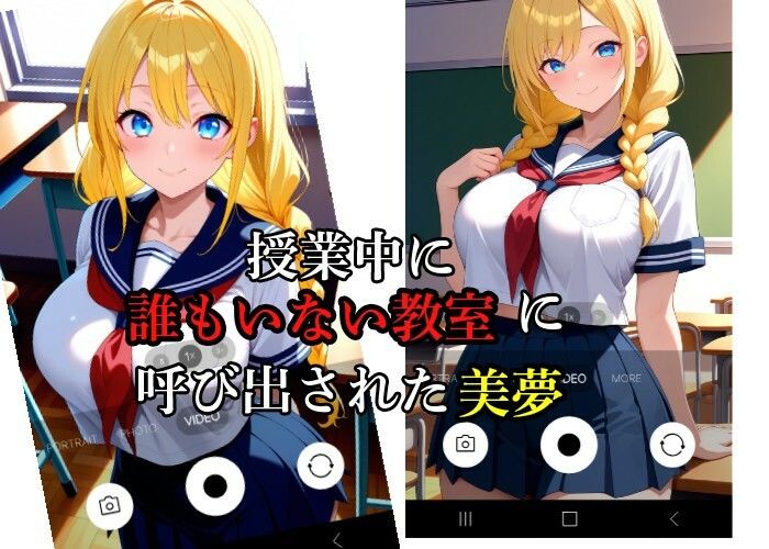 サンプル画像4:催〇アプリで爆乳 星野美夢を自由に抱く変態教師（教室編）(えちえちクラブ) [d_713674]