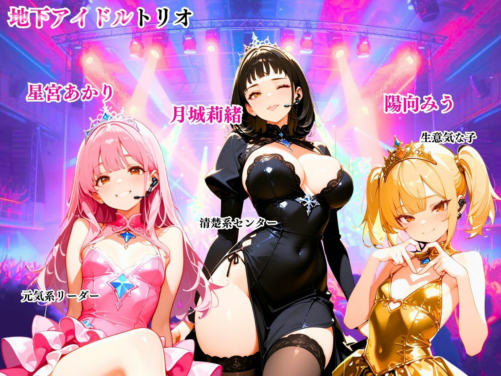 地下アイドルファン100人と生ライブ（はーと）「売れるためならなんでもします（はーと）」2