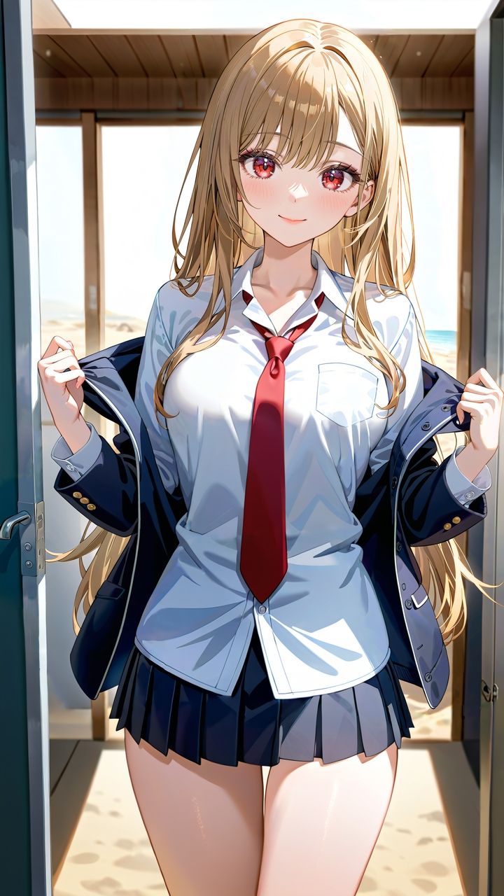 サンプル画像3:学校サボって海デート！ マイ 1(アーティア) [d_713725]