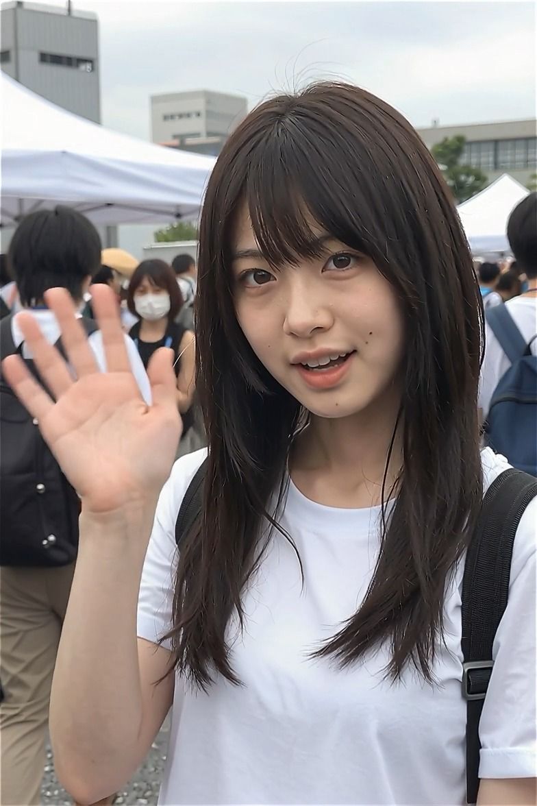 【エロ漫画】【動画】突撃ベロチュー キャンパス美女が挑む密着体感ドキュメント1