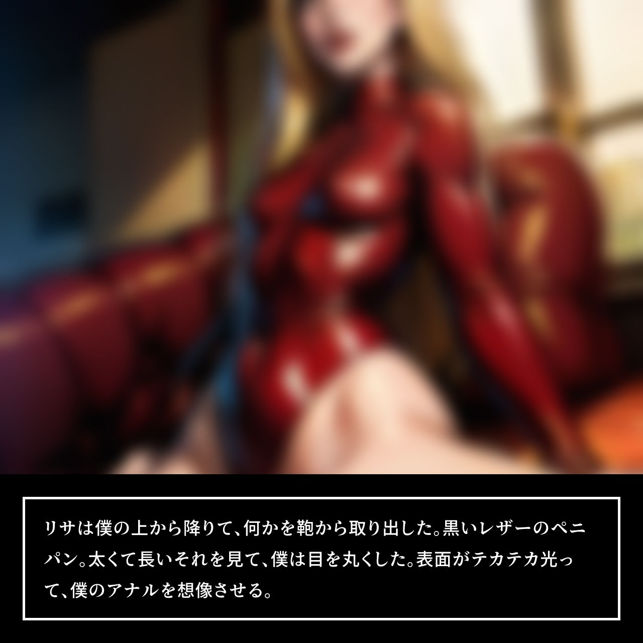 サンプル画像1:未来からタイムトラベルしてきた ムチムチボンテージ姿のお姉さんに 強●的に連続射精させられ マゾ調教の快楽地獄に堕ちた僕 -絶頂の未来へ連れ去られ 毎日フェラと騎乗位で 精液を搾り取られる快楽の日々-(M男出版) [d_713770]