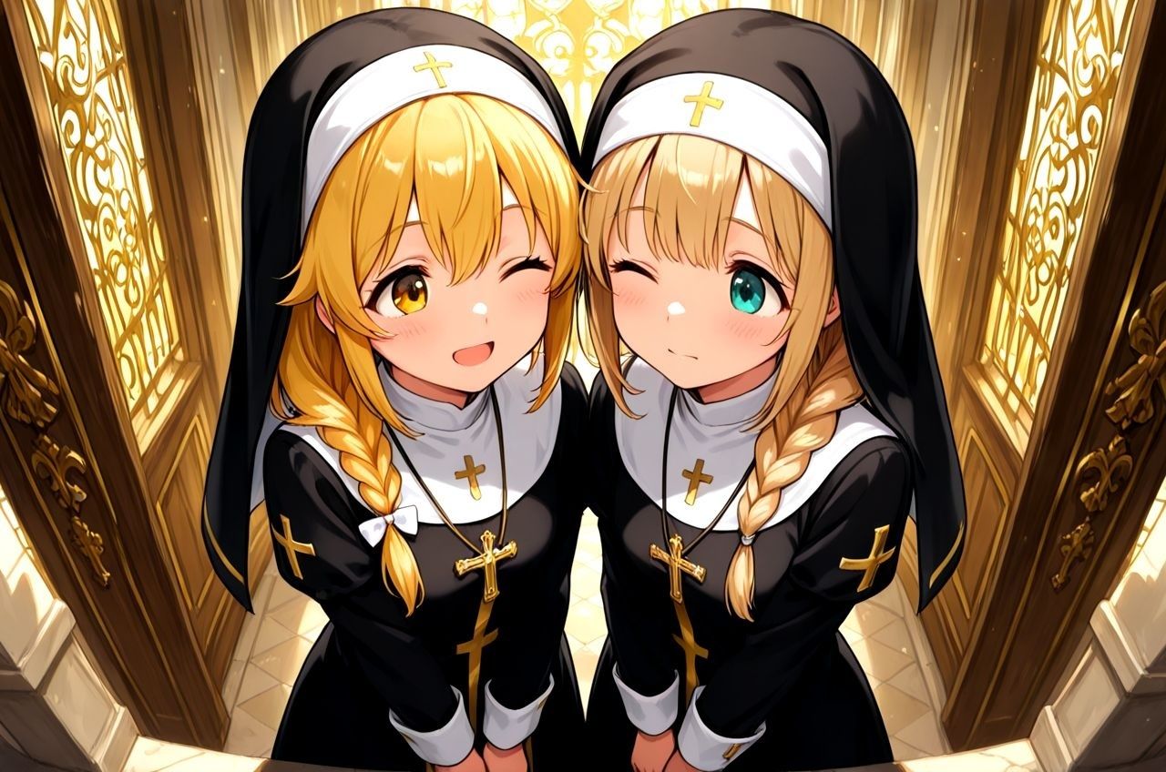 えろえろ教の生誕祭 教会の寄付者の悩めるちんぽをみんなでいっぱい身体でご奉仕するお話 画像1