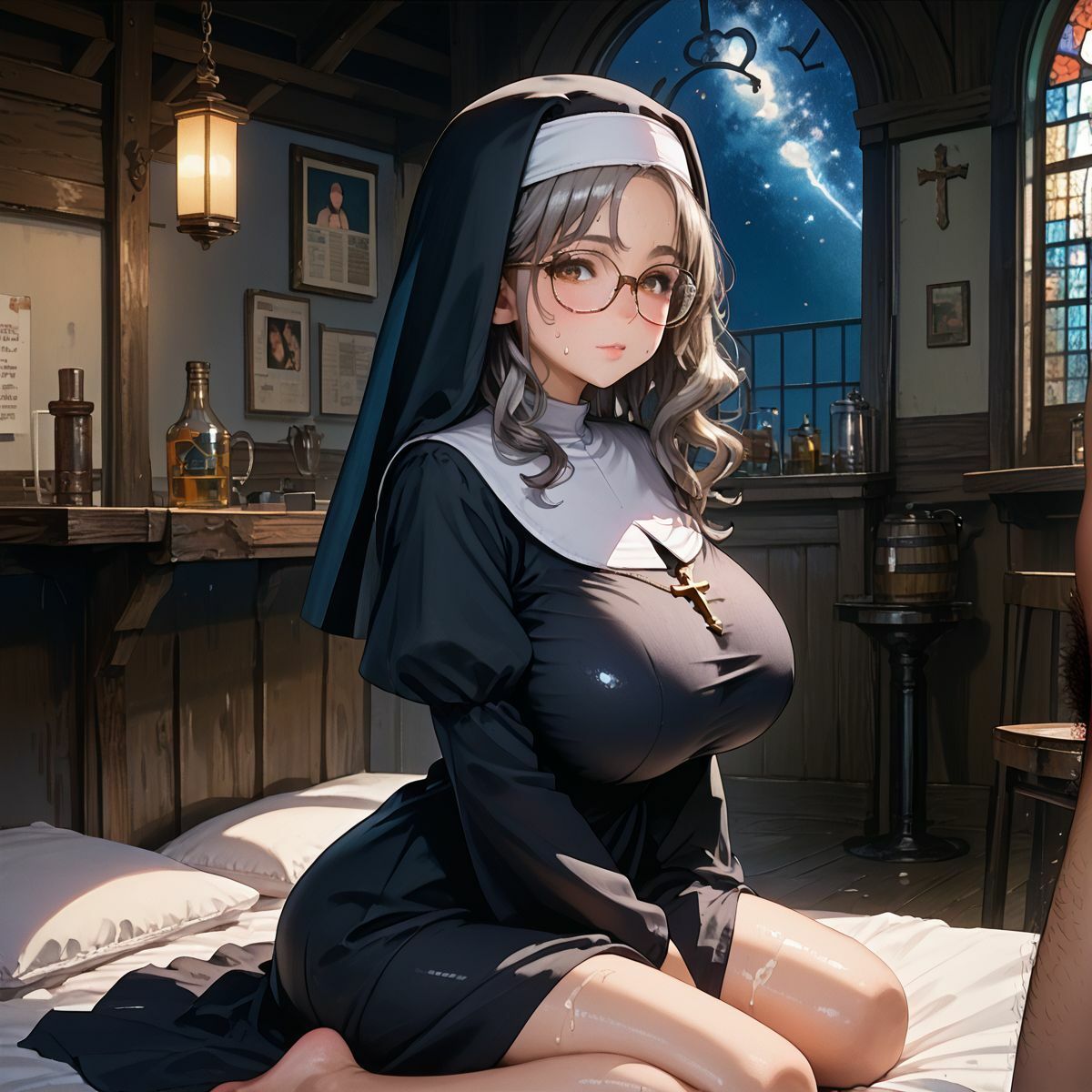 禁欲中の修道女たちの性生活 第8弾_6