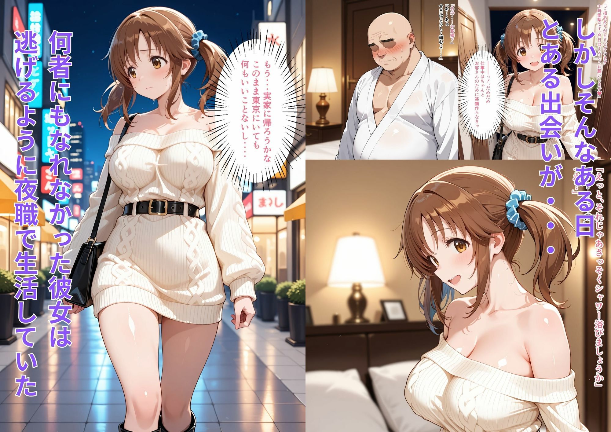 サンプル画像2:堕ちたアイドルと愛(はやふ) [d_713894]