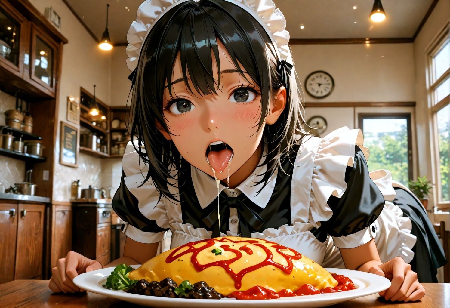 【4K画質】出来立てほやほやを食べてほしい！！食糞スカトロメイド喫茶動画集【音声あり】 画像3