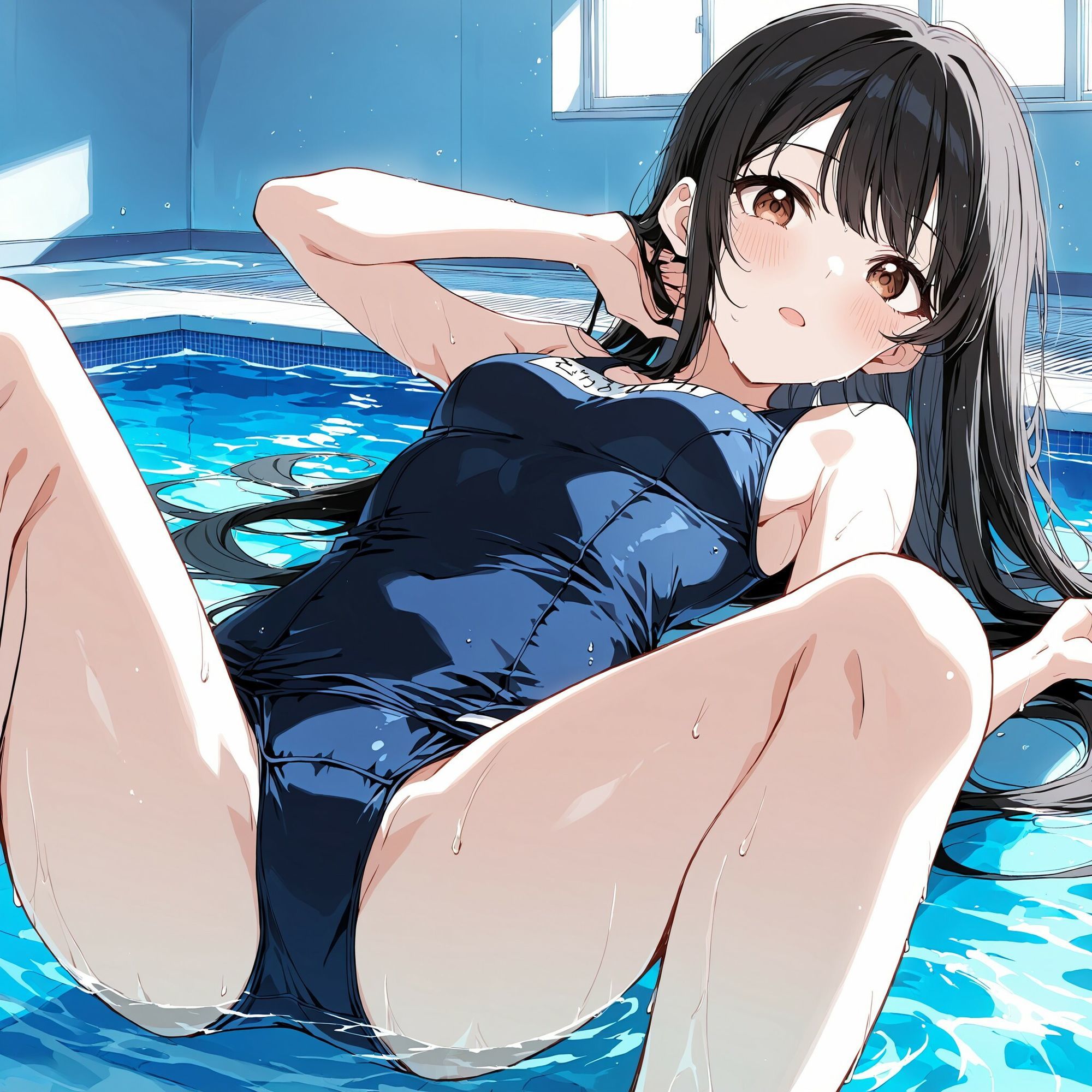 サンプル画像5:スク水女子校生は無茶ぶりされるほど濡れていく(きんたろう) [d_714144]