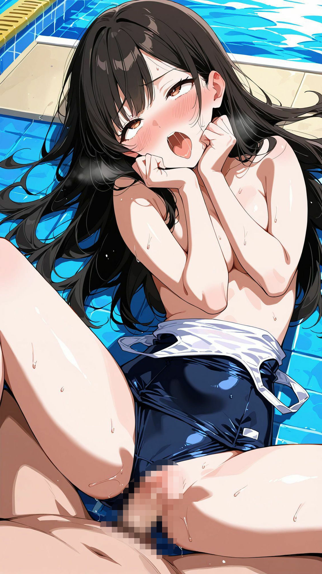 スク水女子校生は無茶ぶりされるほど濡れていく サンプル9