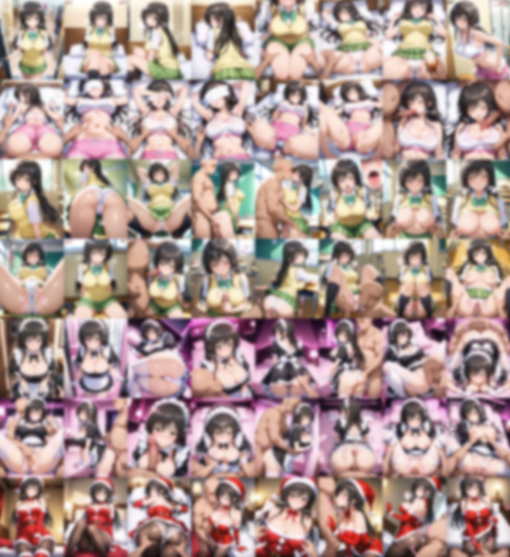 【無料エロ漫画】d_714149 古●川唯はいつでも狙われている(雪月花)