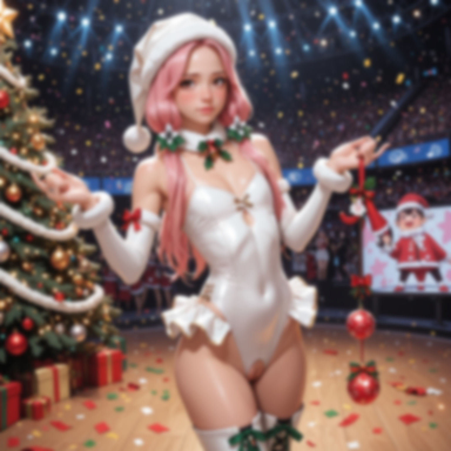 【エロ漫画】クリスマス限定♪サンタガールコレクション8