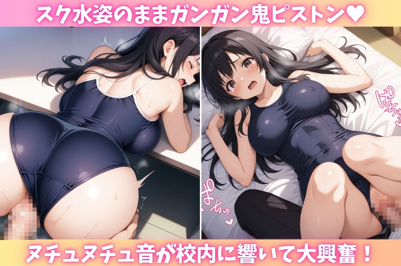 真面目で地味だと思っていた教え子に水着で迫られ何度も中出し 画像5