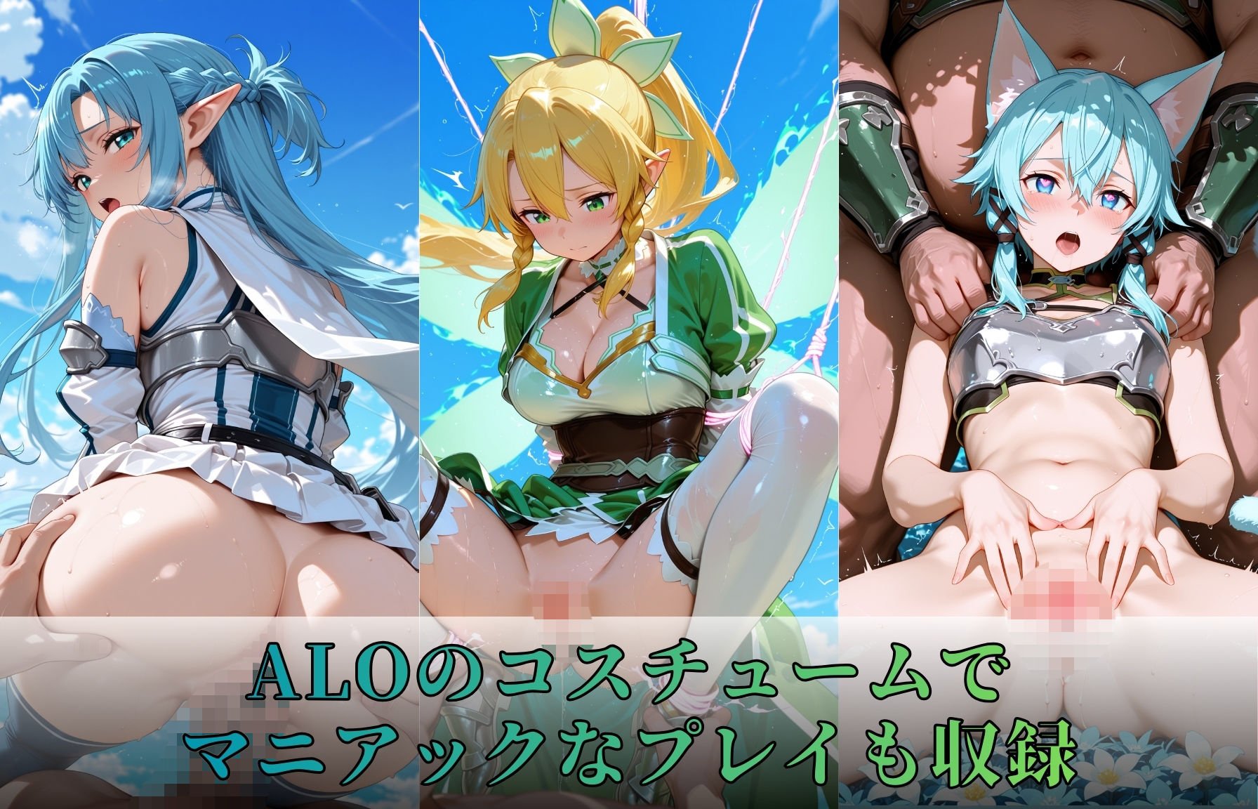 サンプル画像5:SAOヒロインの孕み袋物語(すっきりタイプ) [d_714486]