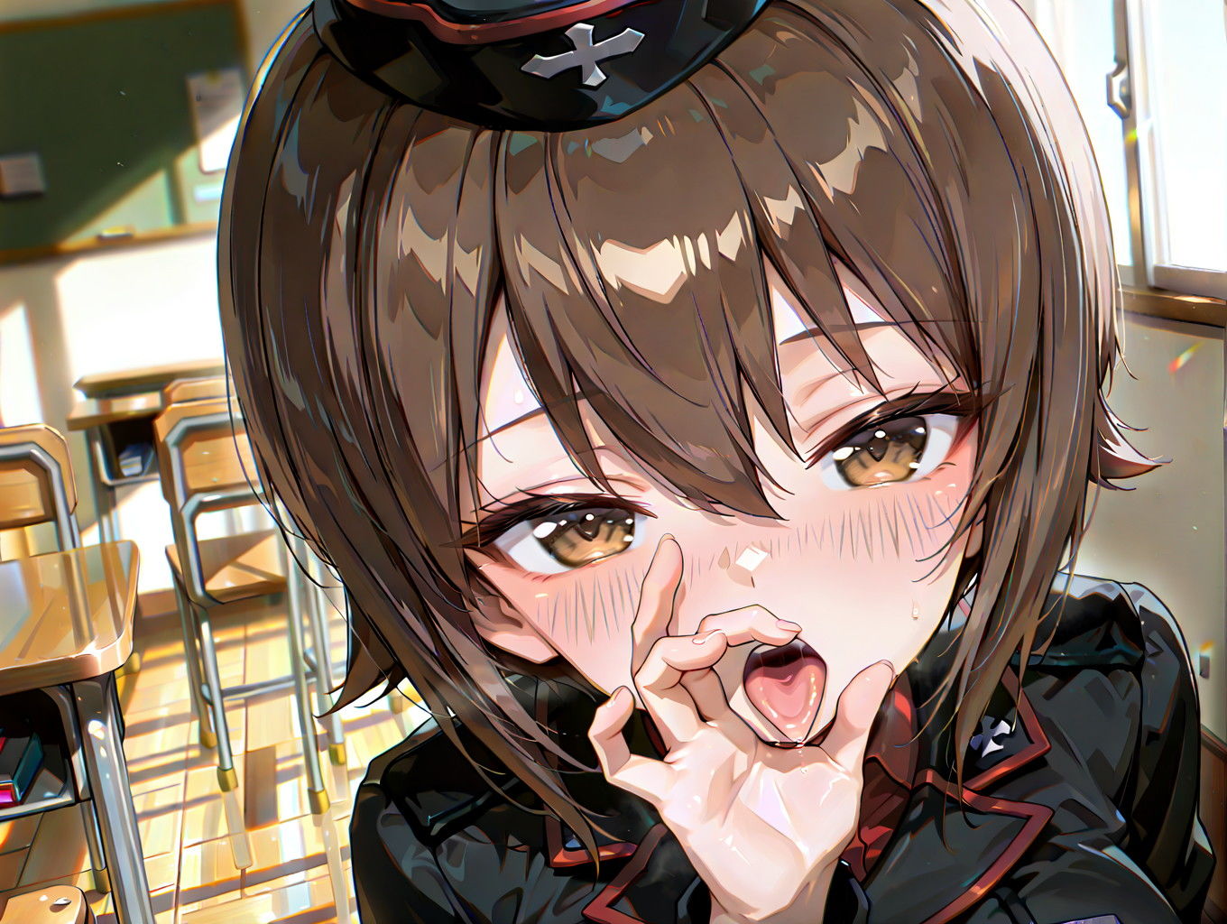 サンプル画像1:しのるのCG集「ガールズ＆パンツァー＃A2」(しのるのサークル) [d_714492]