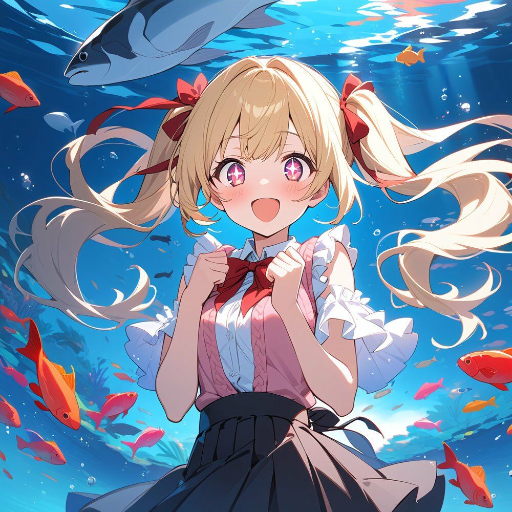 甘えんぼ彼女・莉愛 -水族館デート日記- 画像2