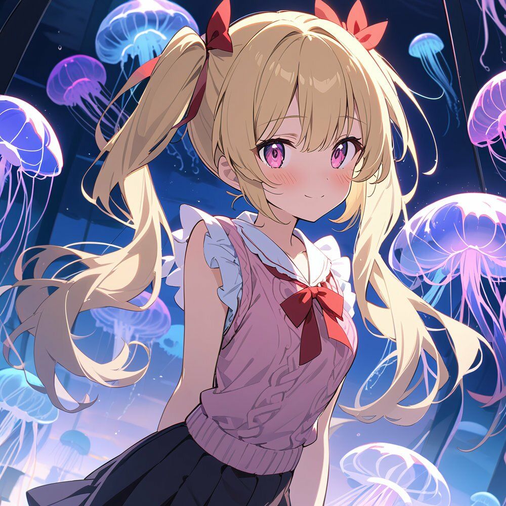 サンプル画像3:甘えんぼ彼女・莉愛 -水族館デート日記-(こもれびリリック) [d_714499]