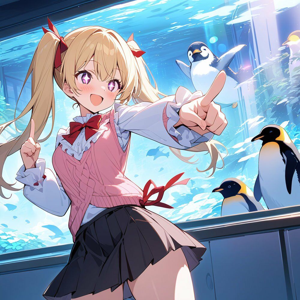 甘えんぼ彼女・莉愛 -水族館デート日記- 画像4