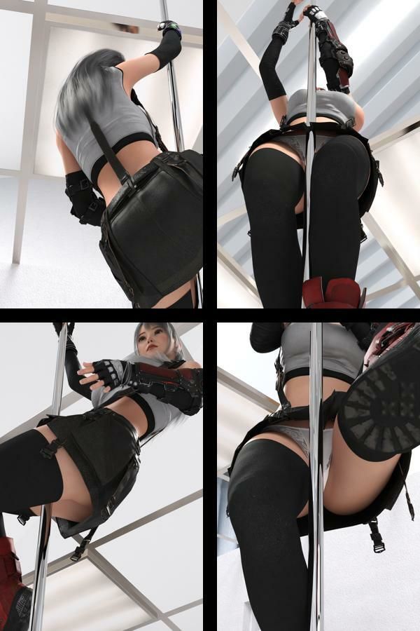 【chrl100】二階堂沙耶のポールダンス写真集-ON THE POLE-03c 画像1