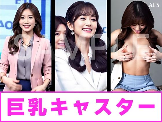 【約40分】『女性キャスターの乳揉み』巨乳と知性の仮面が外れるとき。-AIで描く究極の美女達-_1