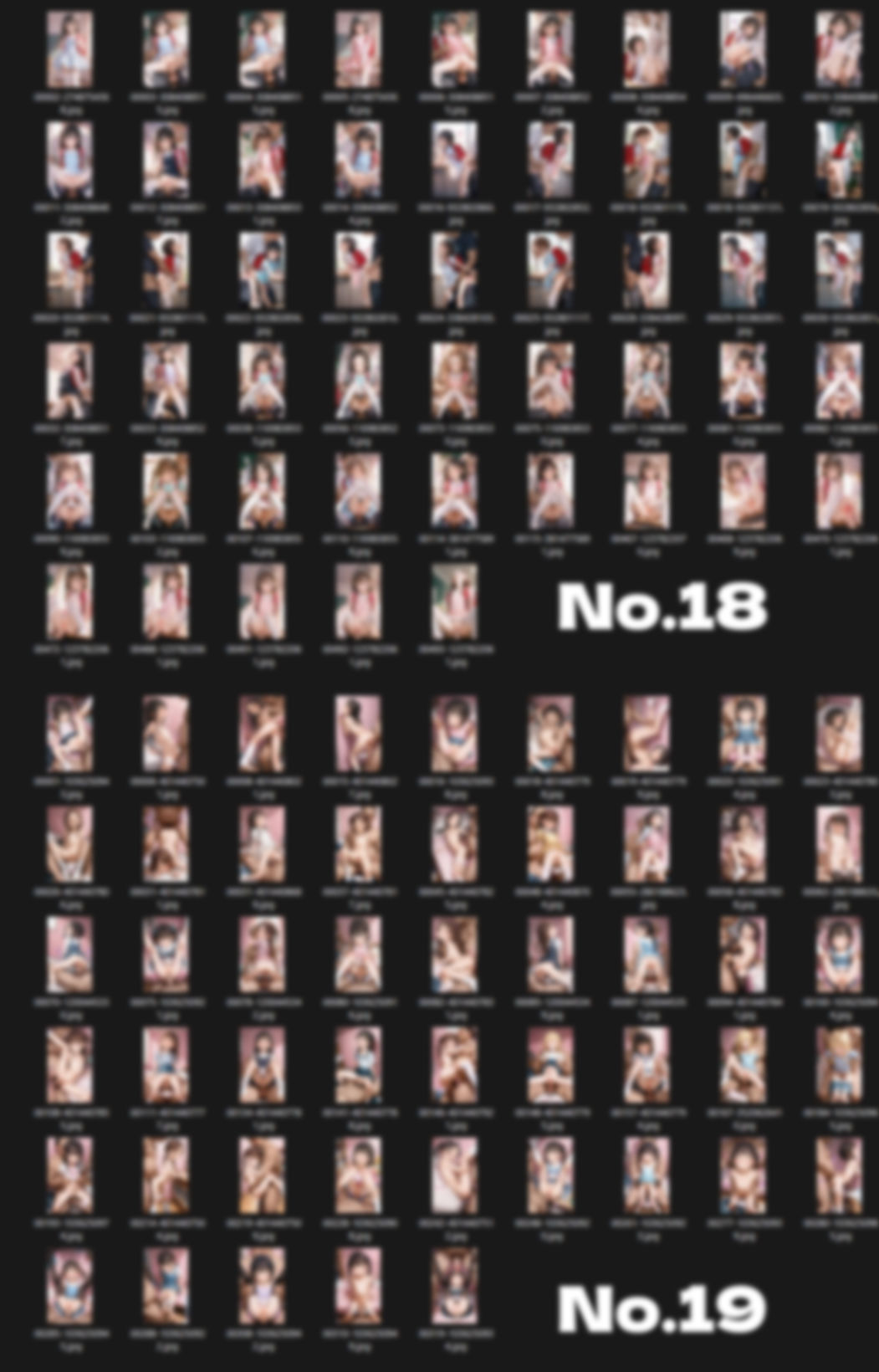 【250枚】「Prompt Com」販売イラスト集 16〜20