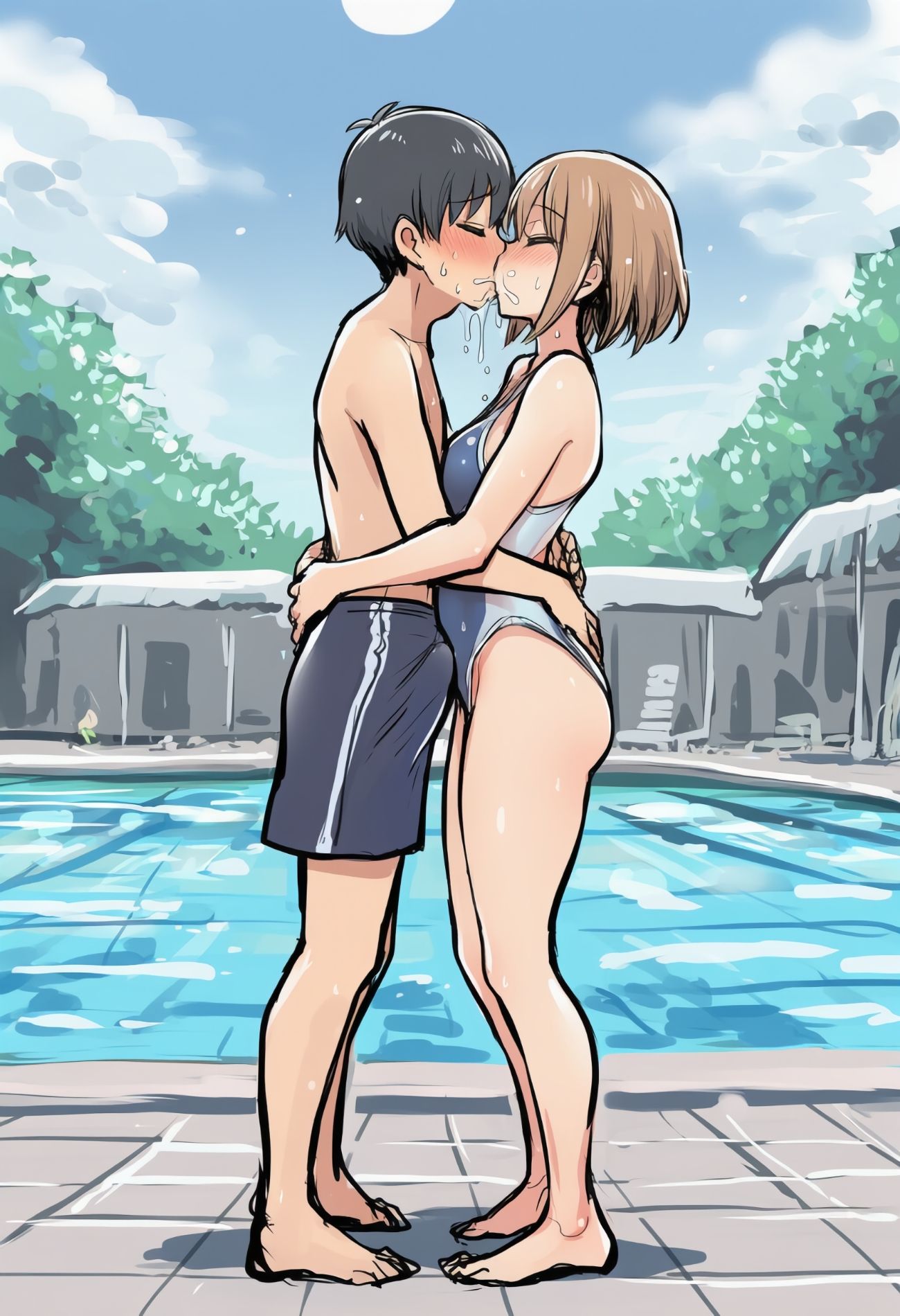 サンプル画像3:先生と遠い夏の想い出。(智之) [d_714648]