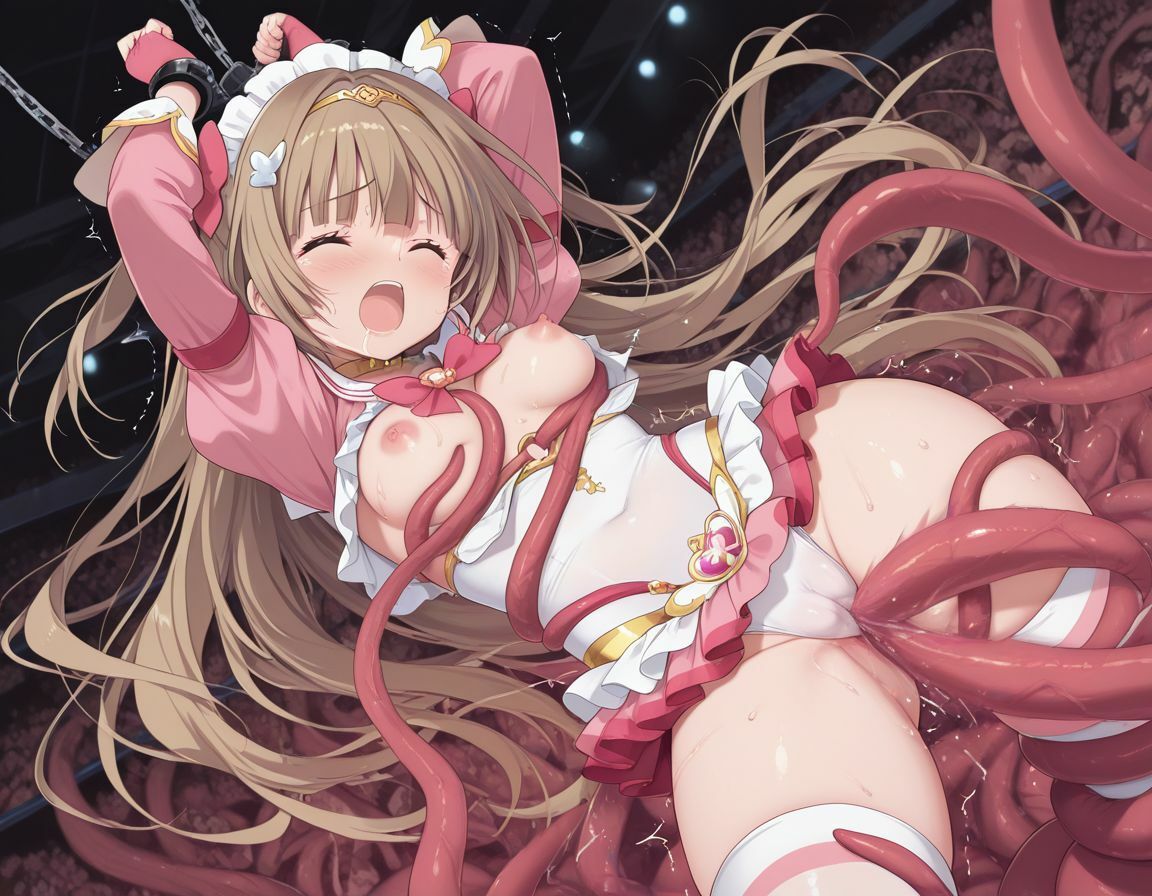 サンプル画像5:AI変身ヒロイン 公開〇刑  〜魔法少女フェアリーブロッサム散華〜(mugi) [d_714666]