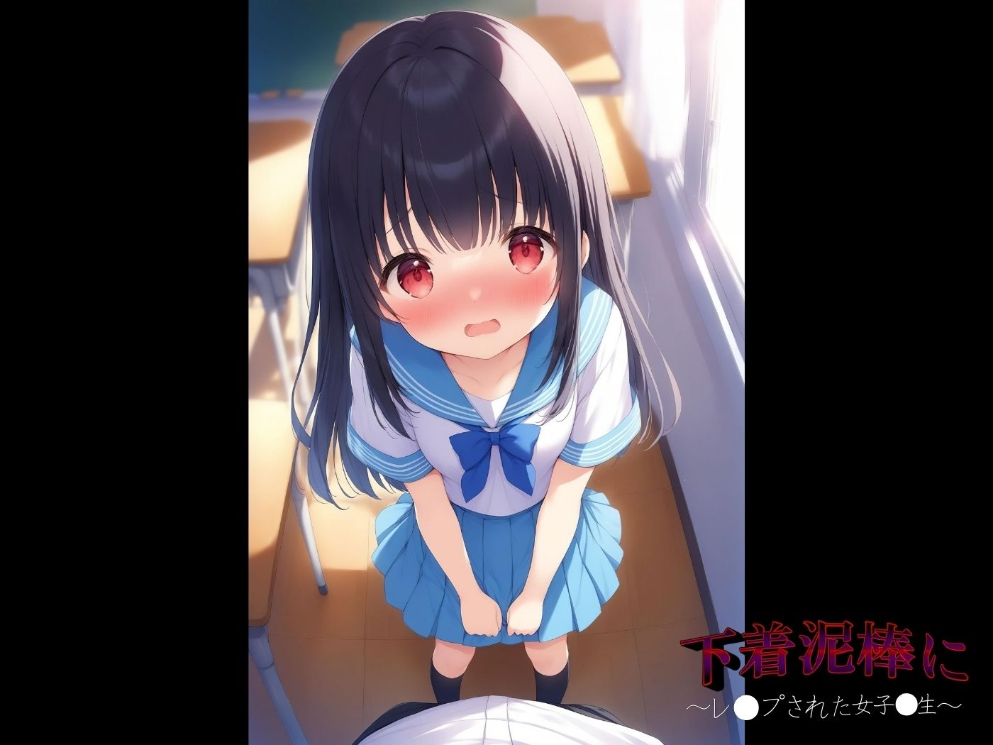 サンプル画像2:【動画形式】下着泥棒にレ●プされた女子●生(violence  boy) [d_714670]