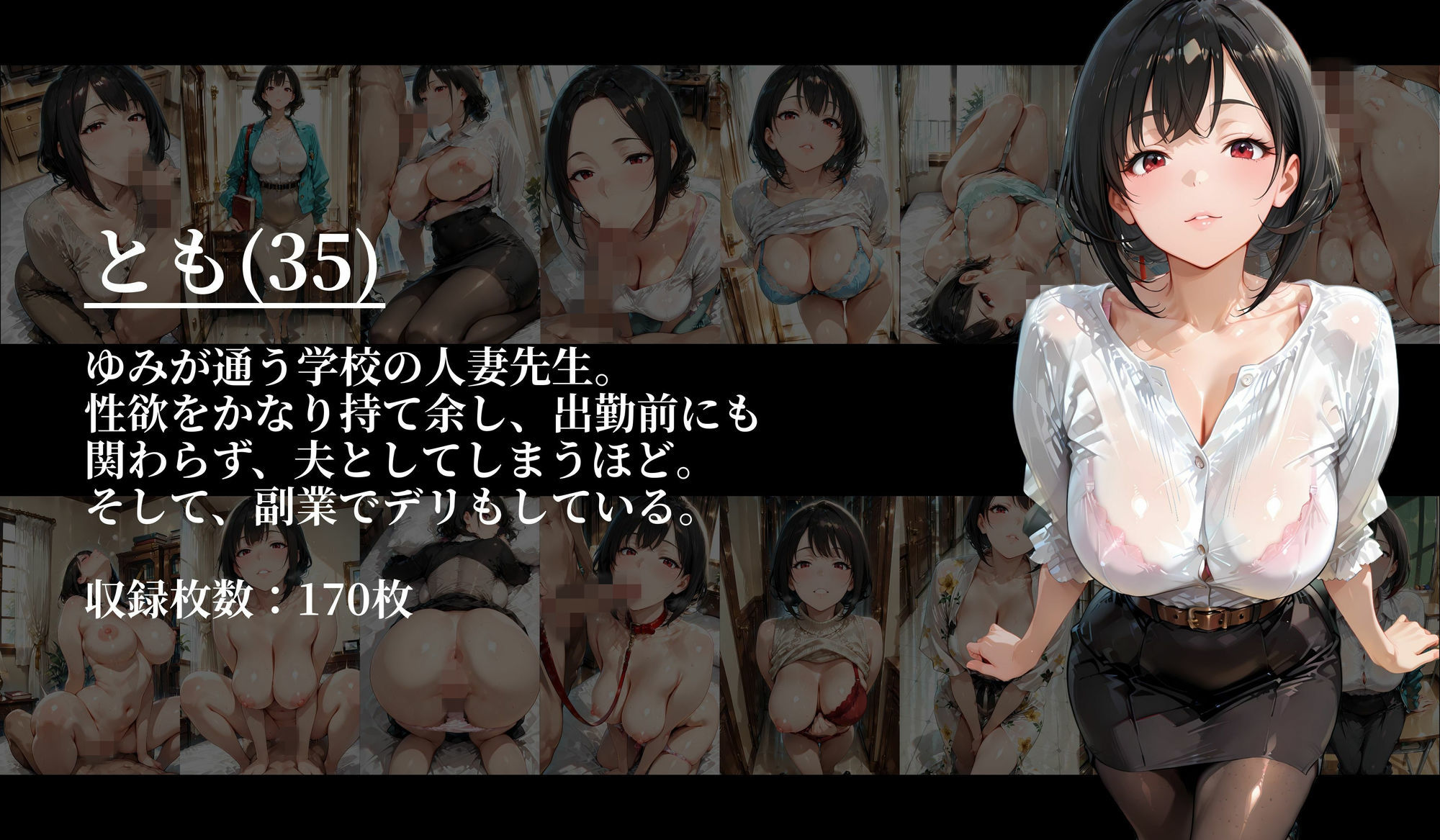 サンプル画像4:［500枚の長編］［4K縦長高画質］都立○○学園の裏事情(しずく) [d_714725]