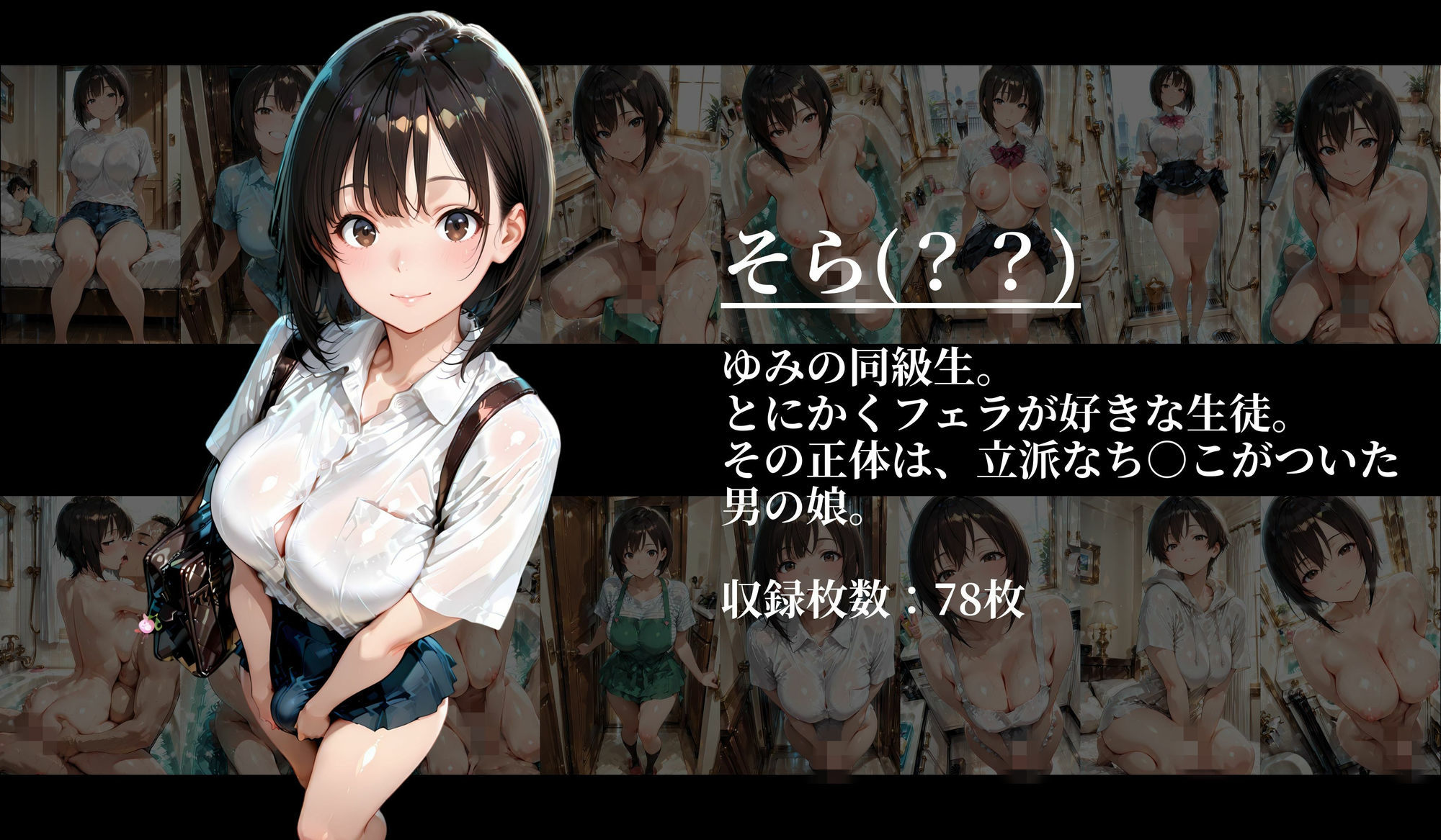 サンプル画像5:［500枚の長編］［4K縦長高画質］都立○○学園の裏事情(しずく) [d_714725]