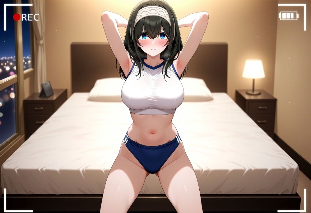 くすぐり弱点バレちゃった♪ ブルマアイドルをおじさんが弄ぶ電マ調教 画像3