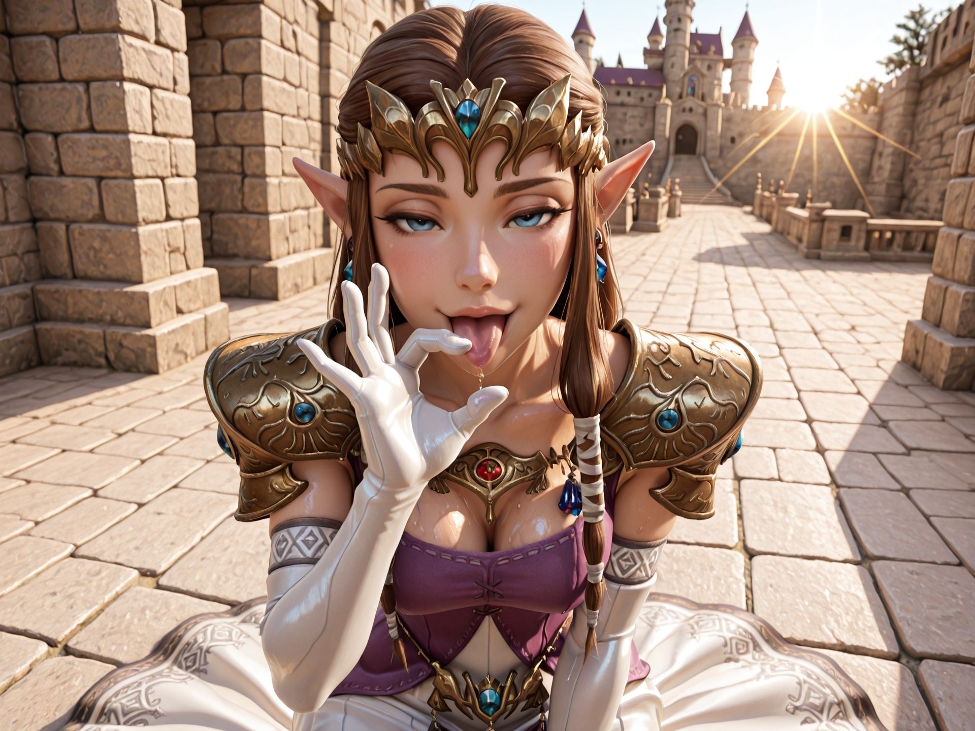 ハイ○ル王国の姫 奉仕巡業