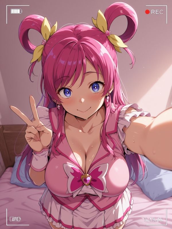 変身後ヒロインと全肯定イチャラブえっち1 画像1