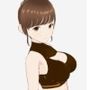 戦ってるようなファッションブラの巨乳美女（セリフなし  3DCGモデル  イラスト集）