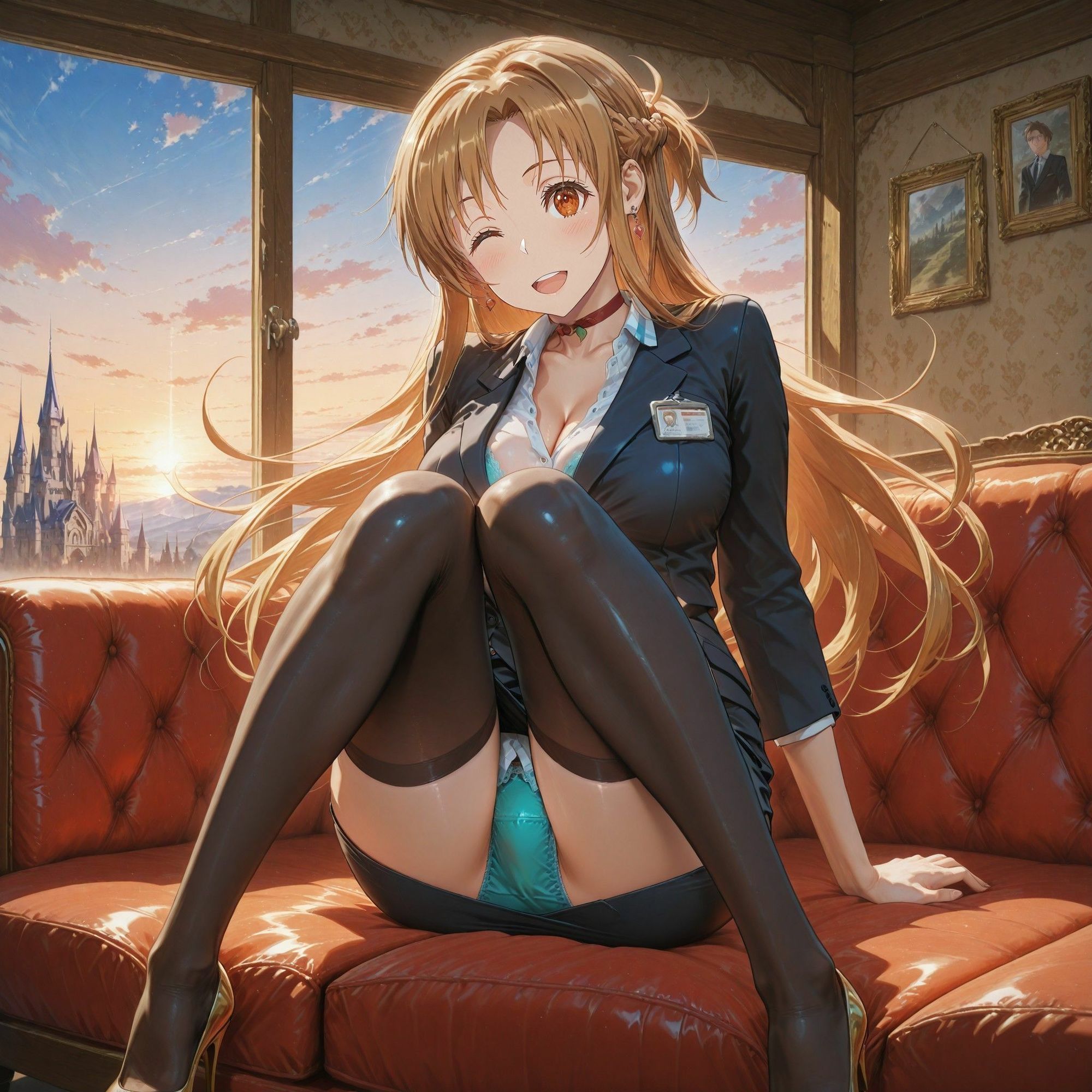 サンプル画像5:ヒロインの王道ア〇ナの綺麗なお顔からは想像できないだらしないアヘ顔がエロいですね_セックス玩具編(dempa-ero) [d_715049]