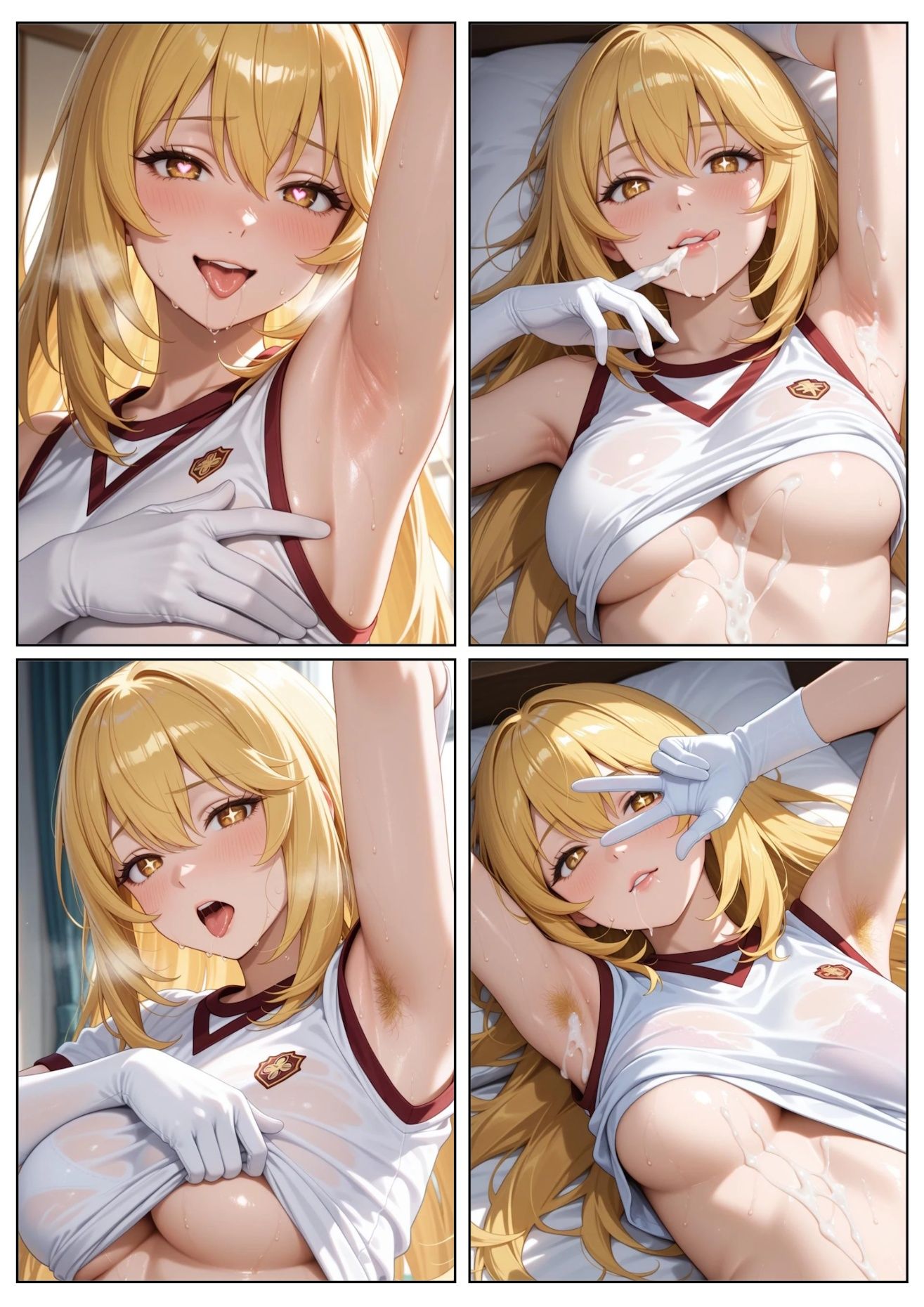 サンプル画像2:とある操祈の腋画集(てむやてさんくた) [d_715075]