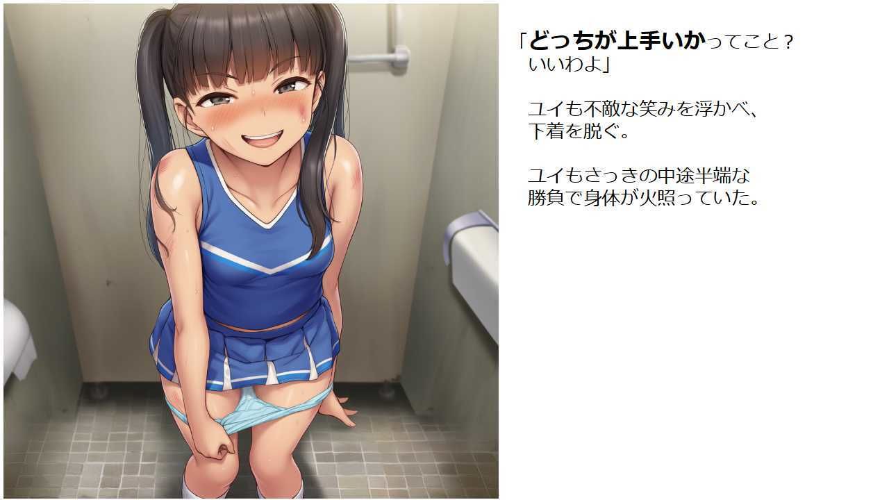 ライバル校のチアガール二人が出会ってバトルになった件 画像7