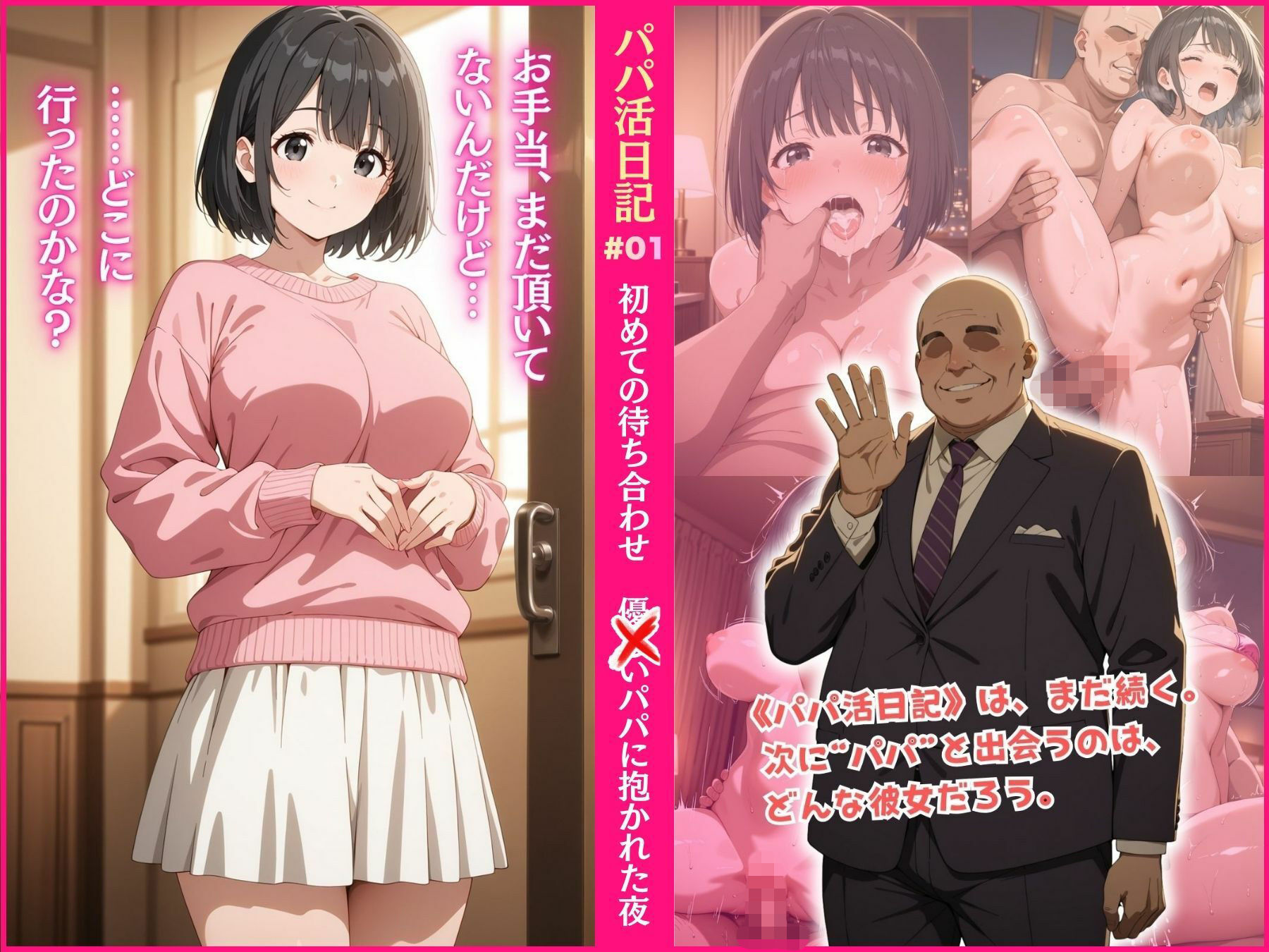 パパ活日記 ＃01 …聞いてないんですけど？ 画像8