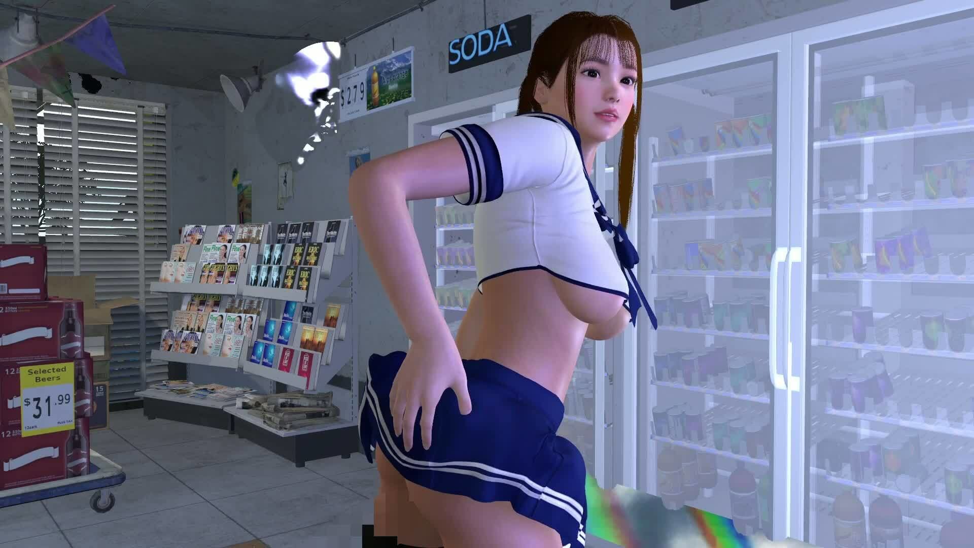 サンプル画像3:【ROMV371】ロリ巨乳JKレ●プ透明人間コンビニフルセックス「誰もいなのにレ●プされてる！？」(ローズ志向) [d_715128]