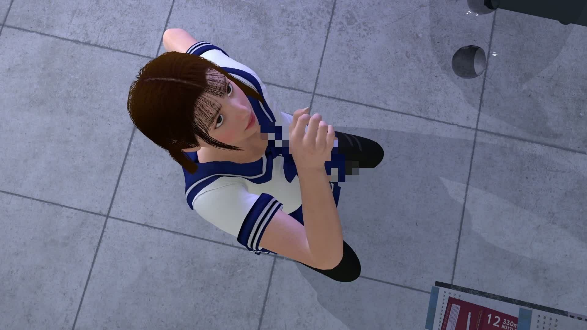 【ROMV371】ロリ巨乳JKレ●プ透明人間コンビニフルセックス「誰もいなのにレ●プされてる！？」 画像6