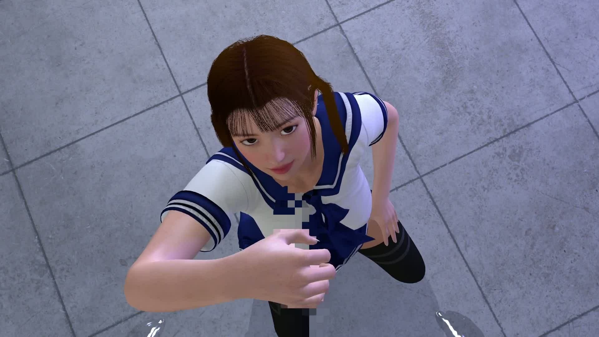 【ROMV371】ロリ巨乳JKレ●プ透明人間コンビニフルセックス「誰もいなのにレ●プされてる！？」 画像9