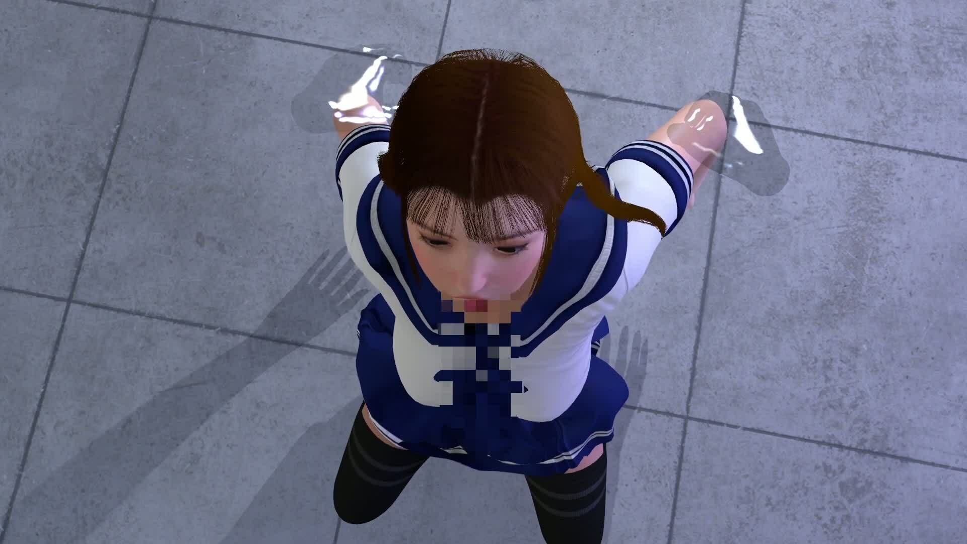 【ROMC371】ロリ巨乳JKレ●プ透明人間コンビニフルセックス「誰もいなのにレ●プされてる！？」 画像7