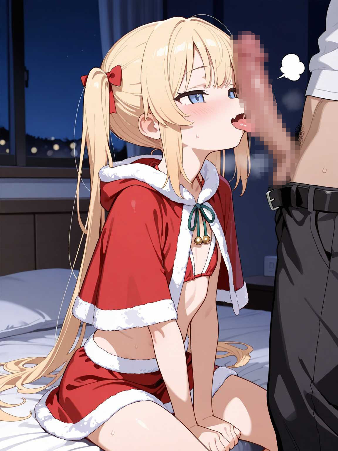 【エロ漫画】ロ○ータサンタがやってきた3