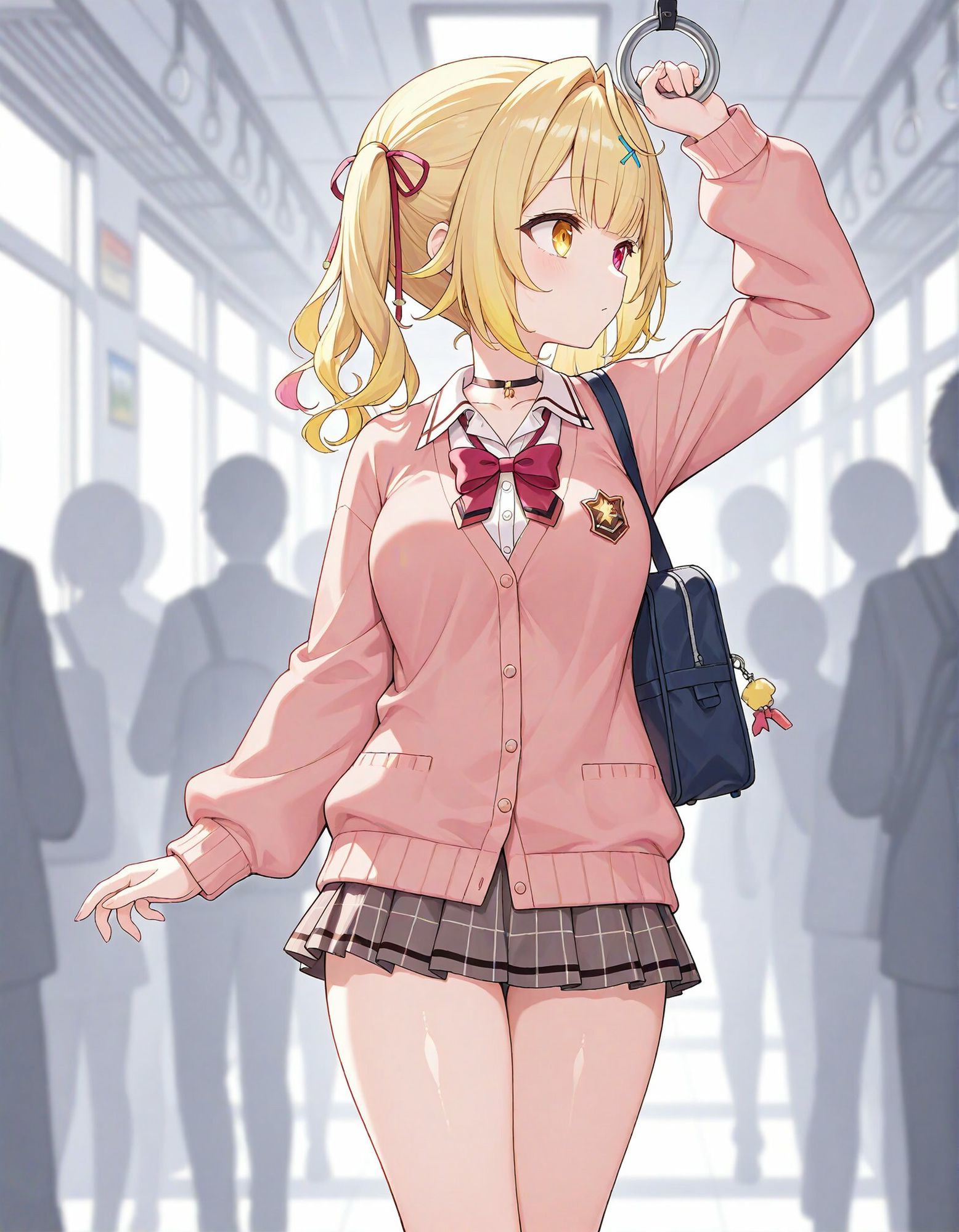 サンプル画像2:痴●電車 犯●れた少女 星川●ラ編(白狐工作室) [d_715229]