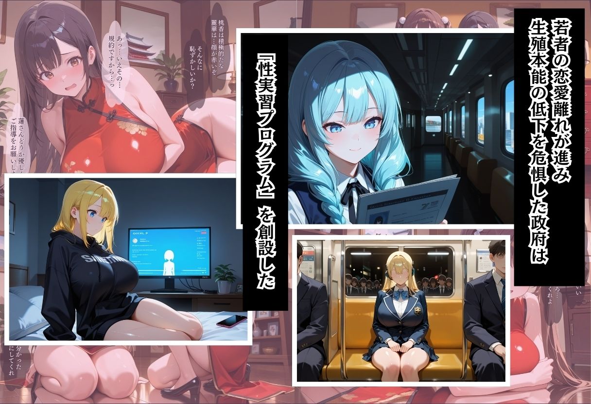 サンプル画像1:性実習プログラムーセックスが義務教育になった話〜純愛チャイナドレス編〜(しらたまレモネード) [d_715239]